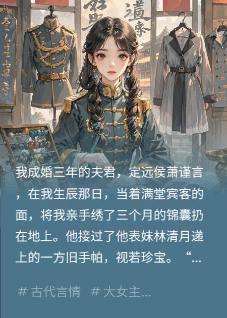 萧谨言沈婉林清月出现在什么小说里？