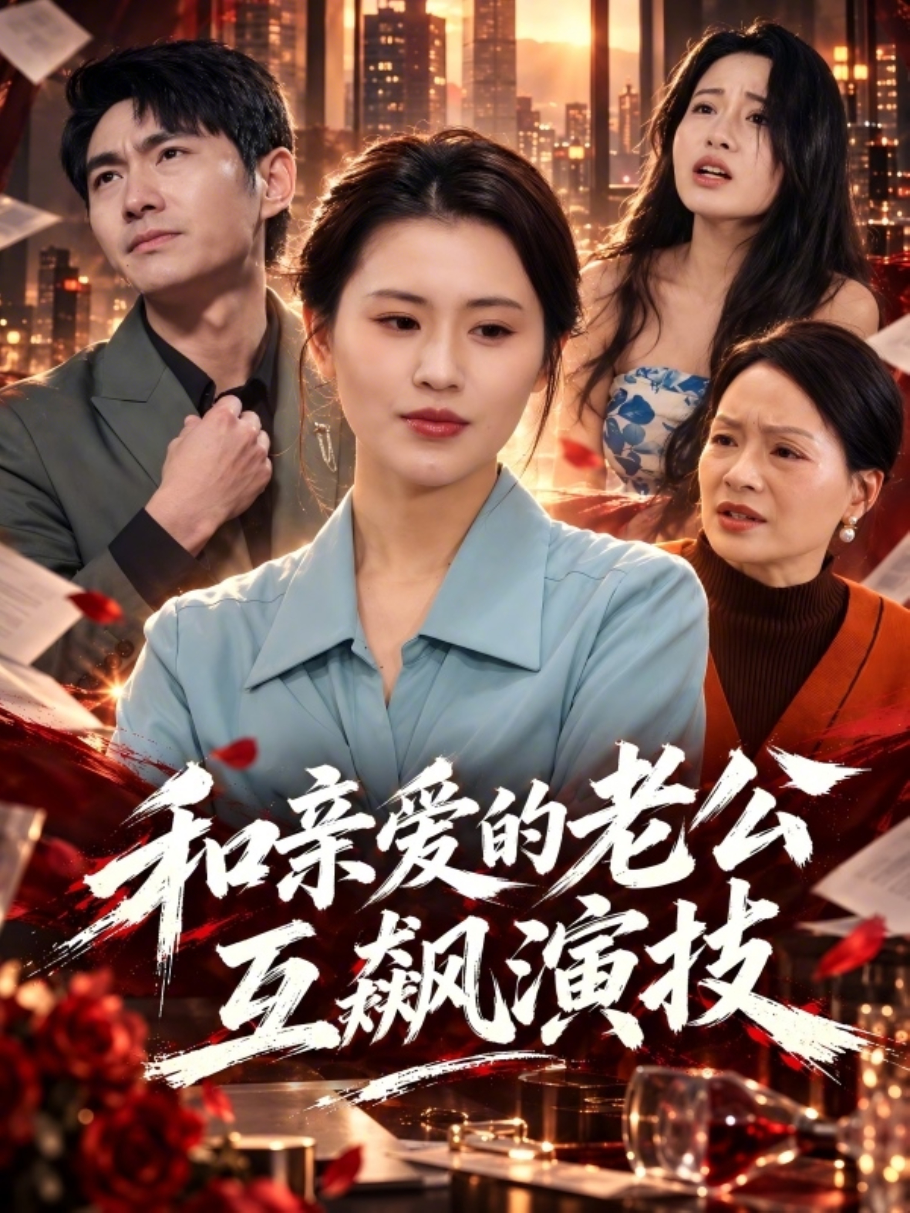和亲爱的老公互飙演技