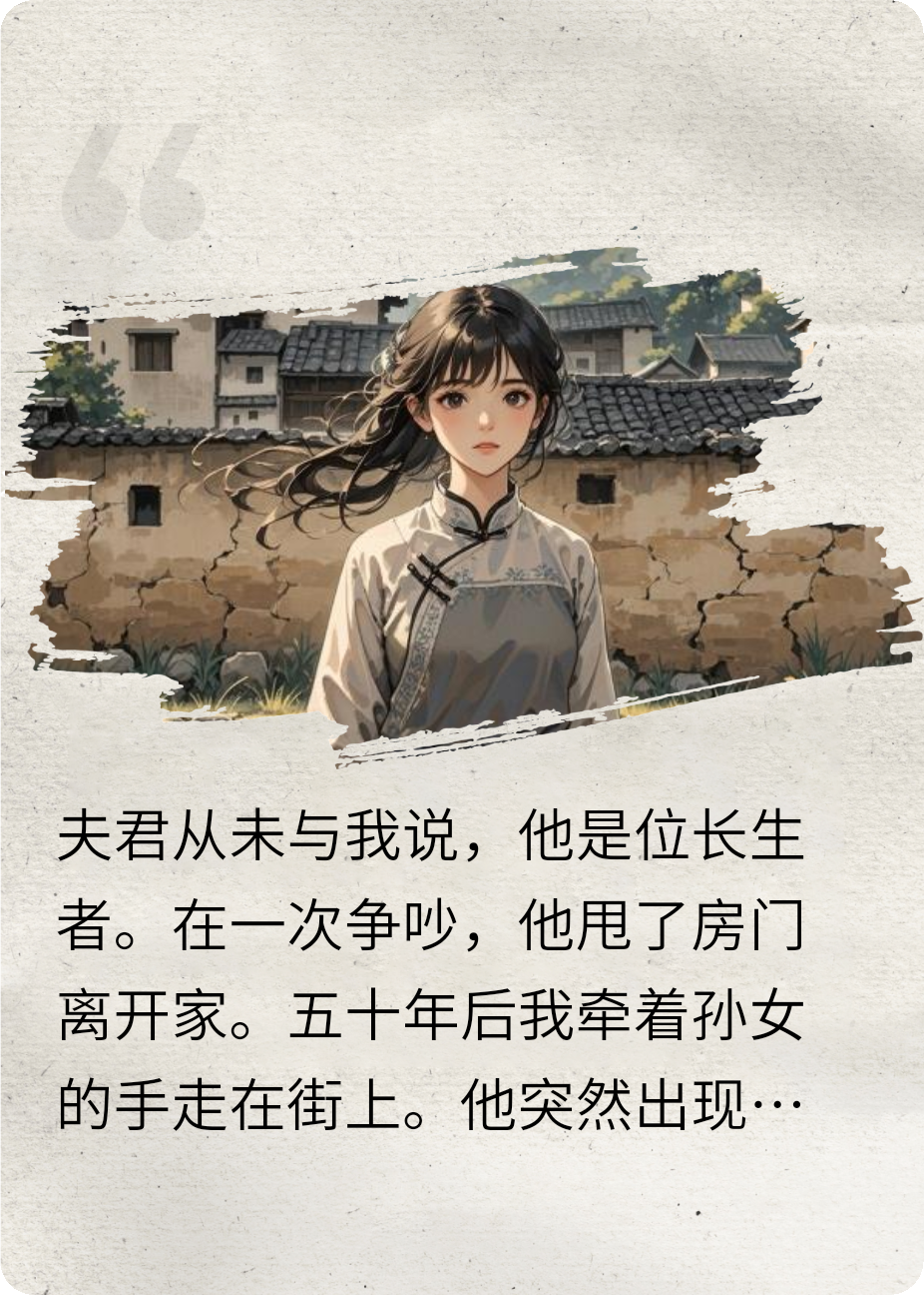 离开长生者夫君四十年后，他悔不当初番外彩蛋