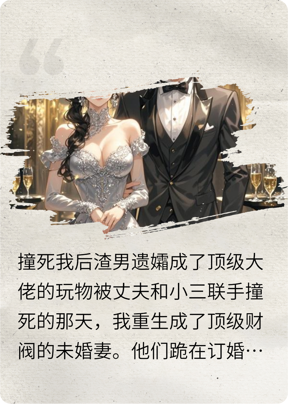 撞死我后渣男遗孀成了顶级大佬的玩物无广告全文