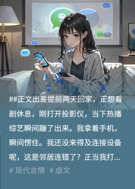 投影儀暴露了老公出軌的證據(jù)