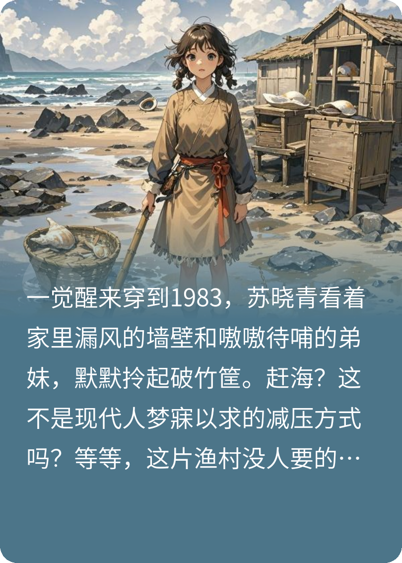 我在八三赶海，顺便爆富甜一下