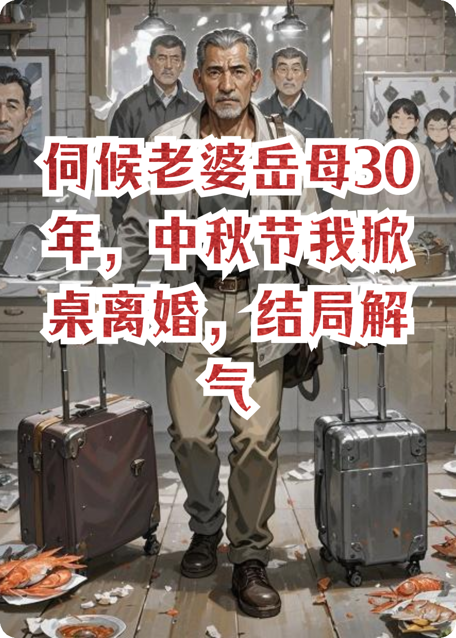 伺候老婆岳母30年，中秋节我掀桌离婚，结局解气衍生小说