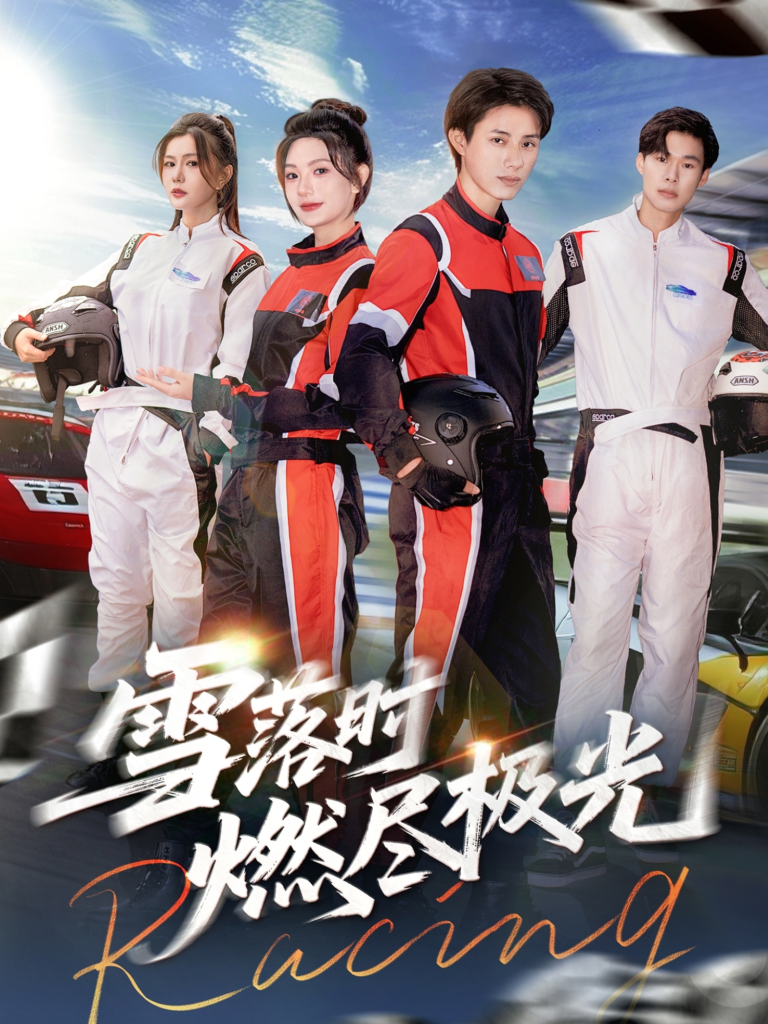  雪落时燃尽极光