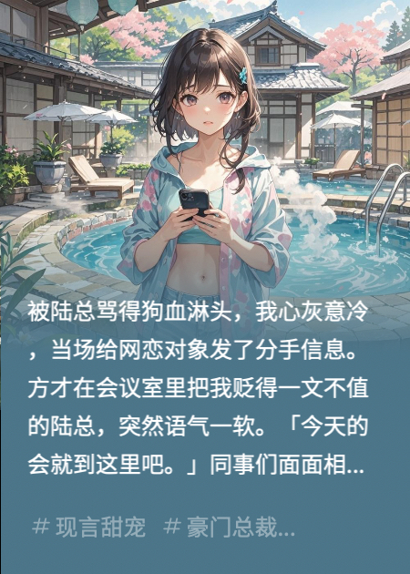 骂哭我的老板竟是我网恋男友本站精选