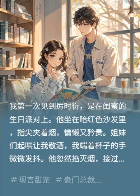 什么作品的主角叫厉时衍秦薇夏柠萌？