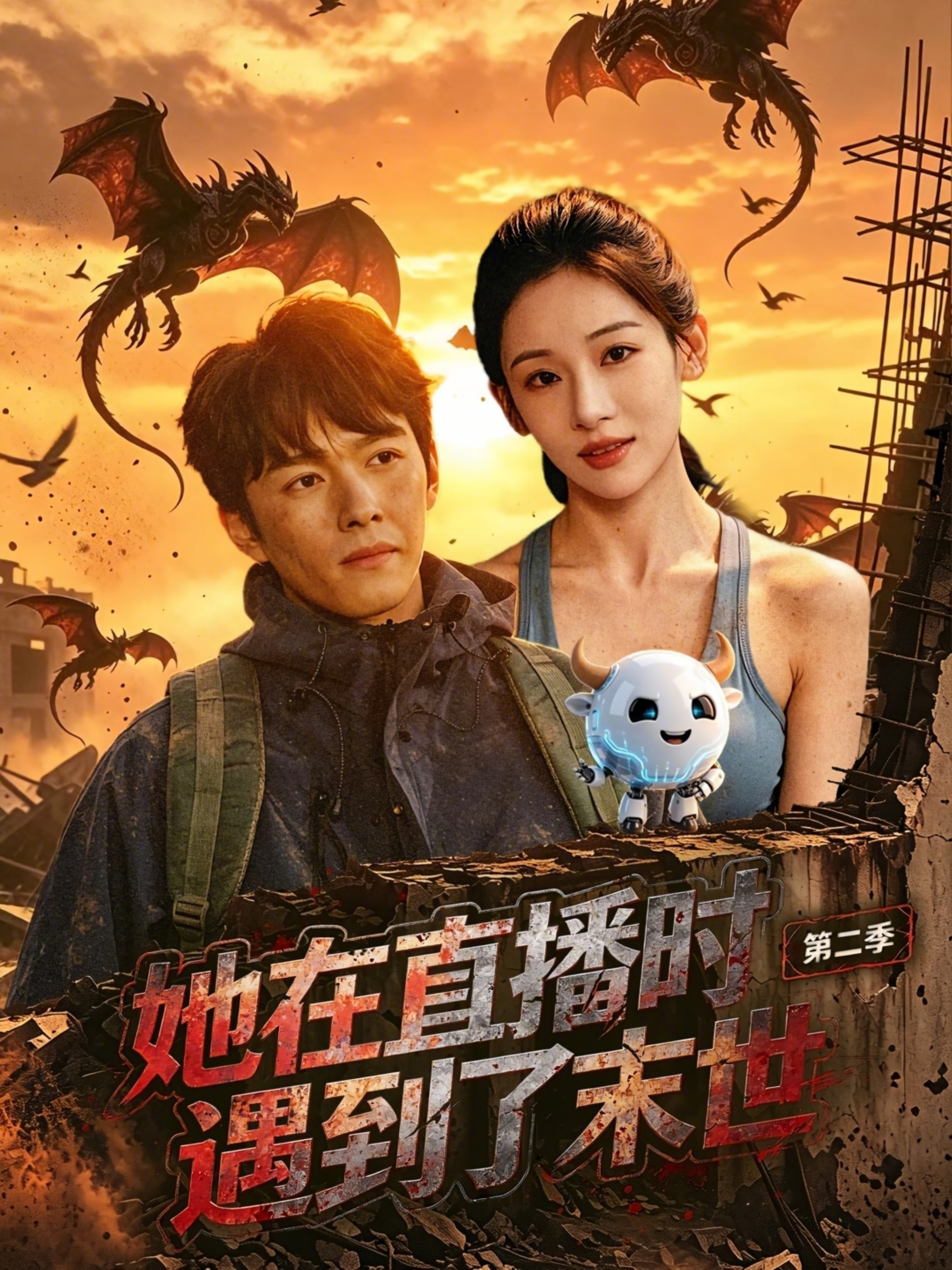 她在直播时遇到了末世第二季