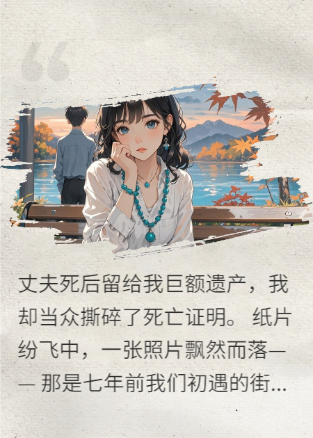 撕碎死亡证明后，我看到了情人的算计免费阅读