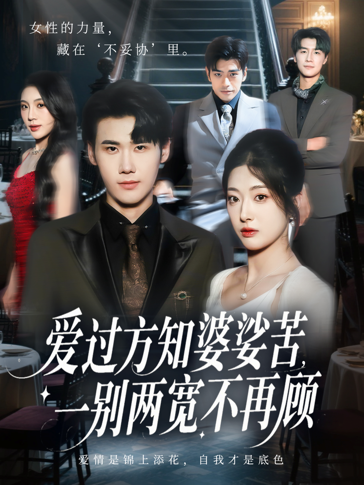 爱过方知婆娑苦，一别两宽不再顾