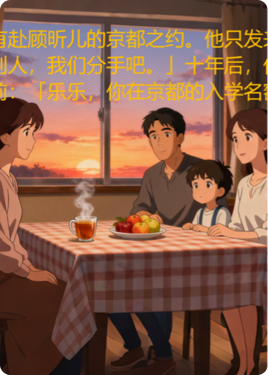 分手十年，初恋男友带着妻儿来求我TXT下载