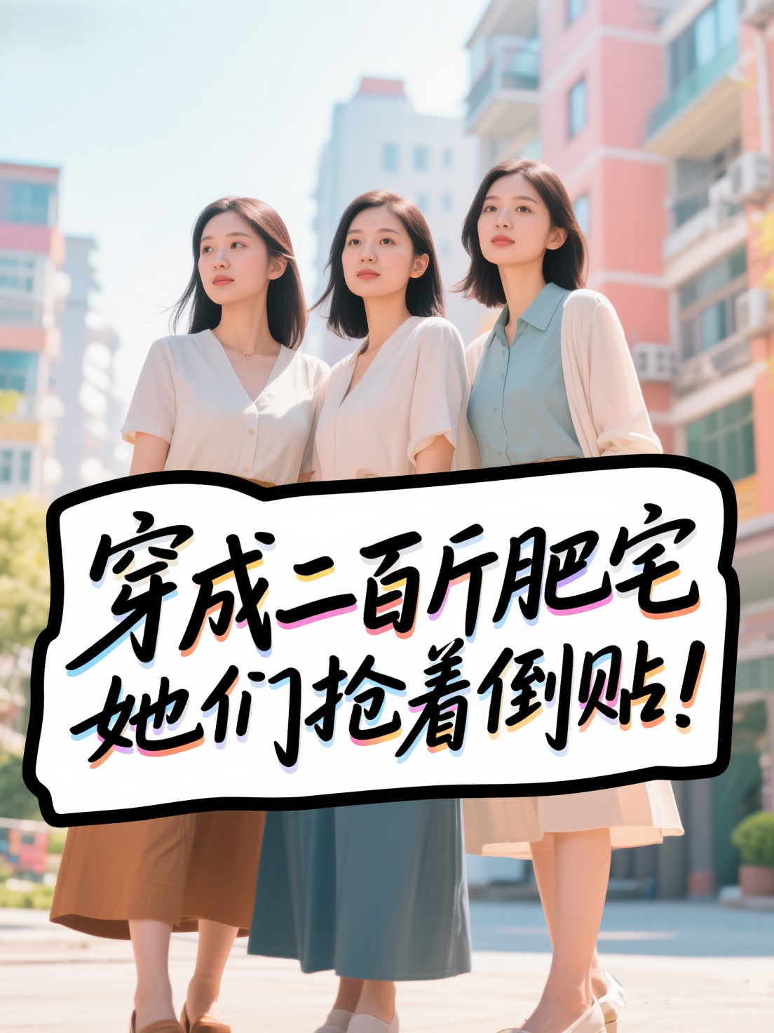 穿成二百斤肥宅，她們搶著倒貼！