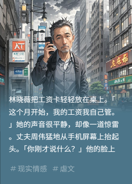 收入不上交，扶弟魔丈夫慌了