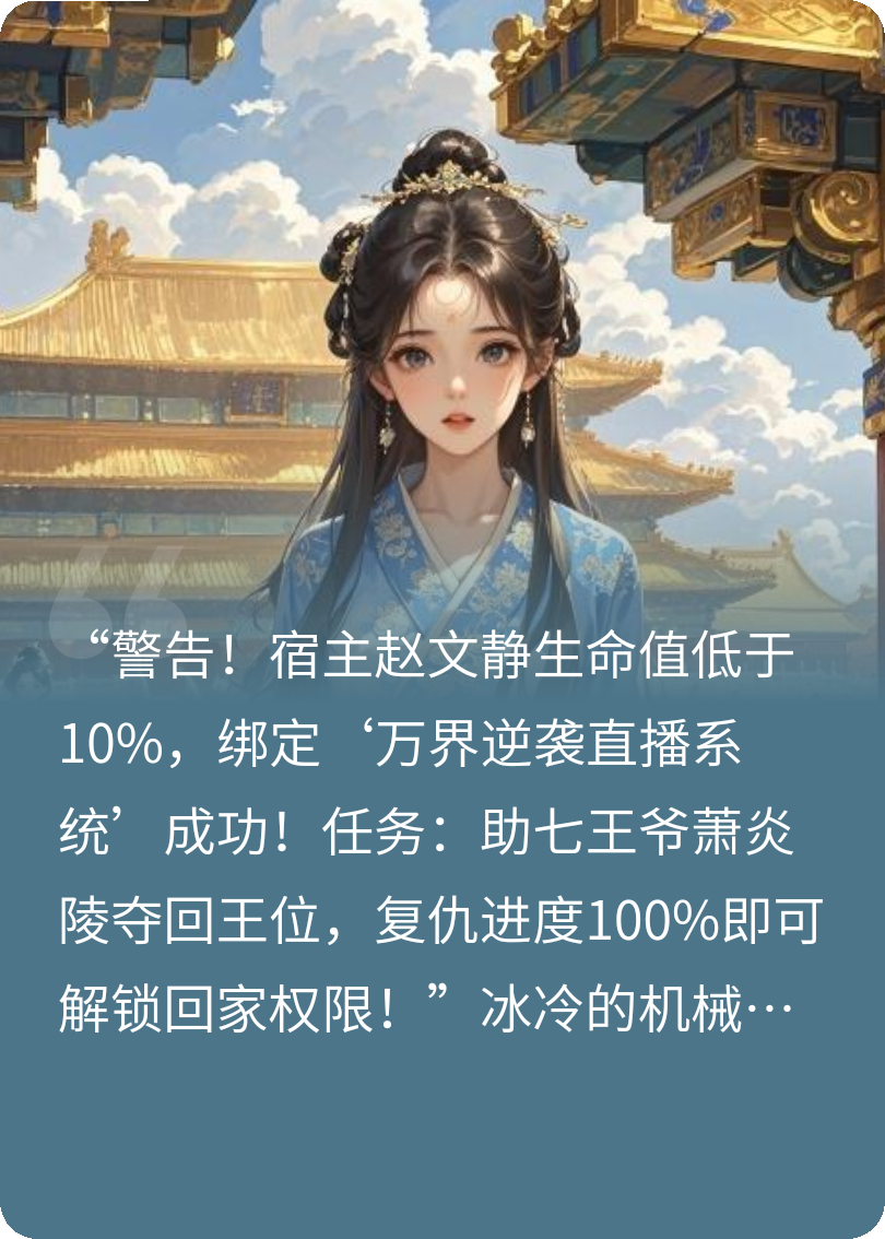 我在古代直播幫王爺奪王位