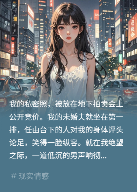 私密照被拍賣，未婚夫的小叔點(diǎn)了天燈后要娶我