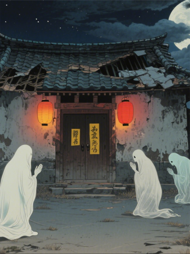 破廟道觀一開張，百鬼夜跪我門前