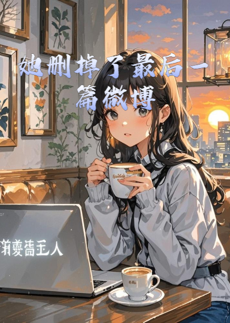 她删掉了最后一篇微博