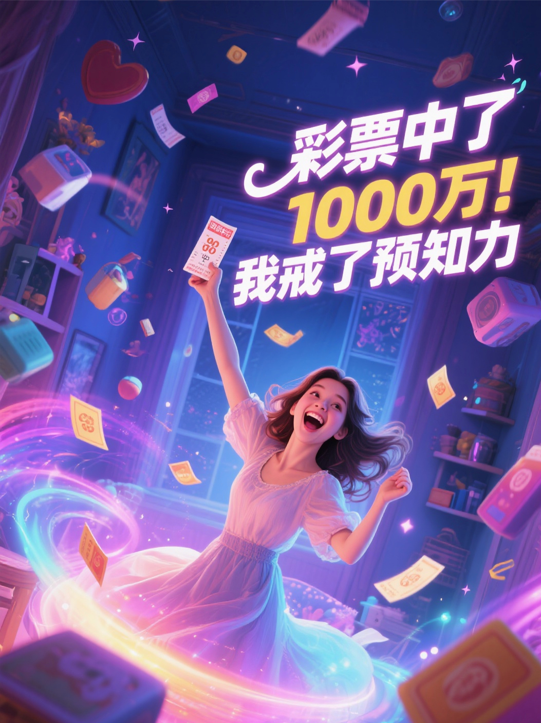 彩票中了1000萬(wàn)后，我戒了預知力