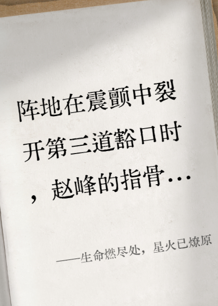 生命燃盡處，星火已燎原