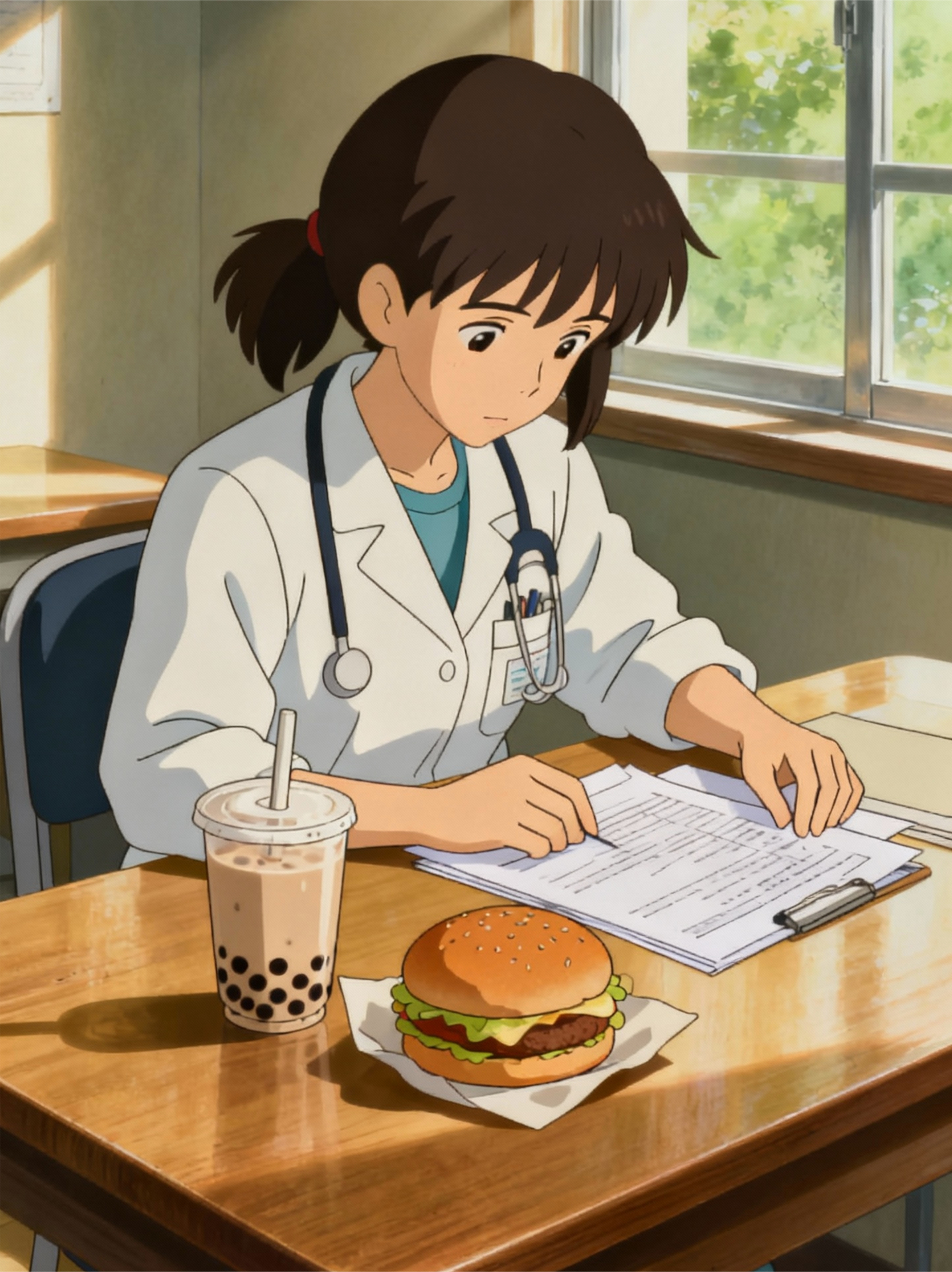 女法医李安安的24小时手记---初见汉堡味的嫌疑人