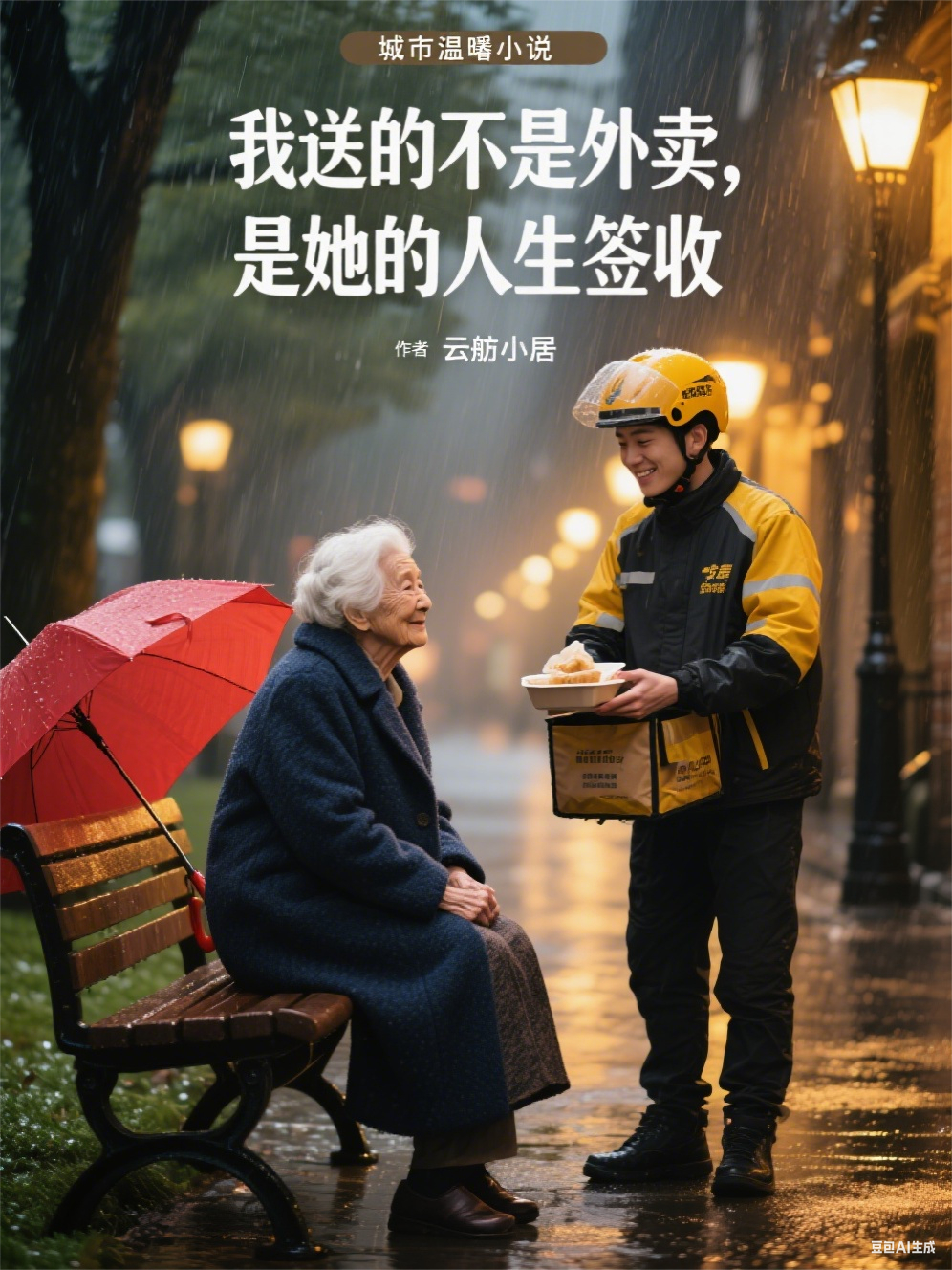 我送的不是外賣，是她的人生簽收