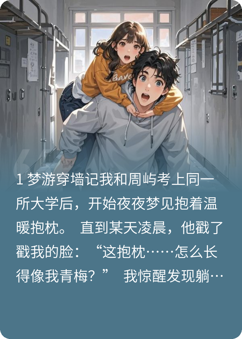 抱枕成精后竟是我竹馬