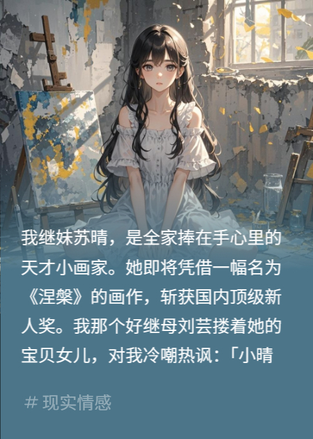 繼妹偷稿成名？讓她媽喜提女婿