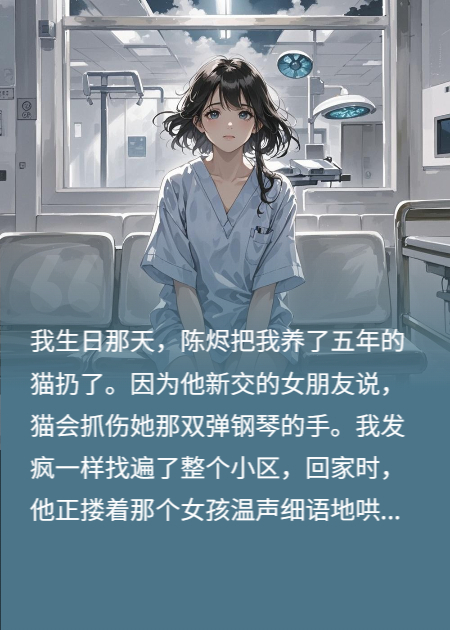 他扔了我的貓
