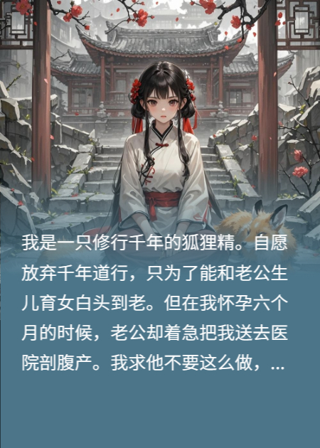 老公為了青梅取出我肚子的小狐貍