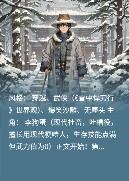 穿越雪中悍刀行