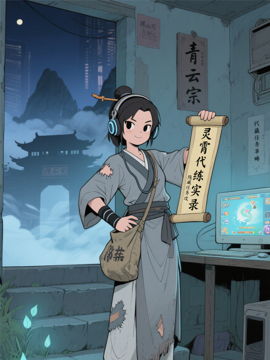 仙途一契：灵霄代练改写修仙谱