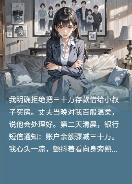 嫁妝被吞，反手送渣夫小叔子坐牢