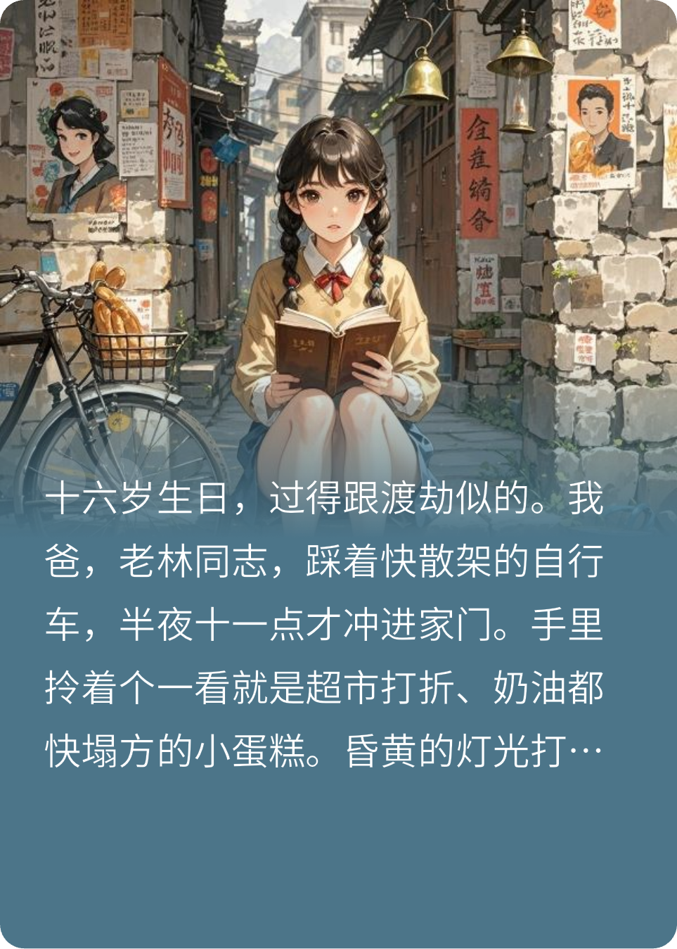 《流星下：我与年轻爸妈的时光》爆款新文 