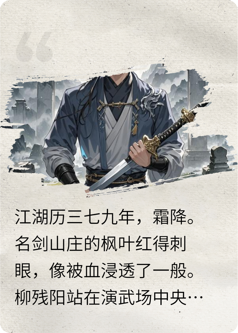 江湖:殘陽(yáng)如血