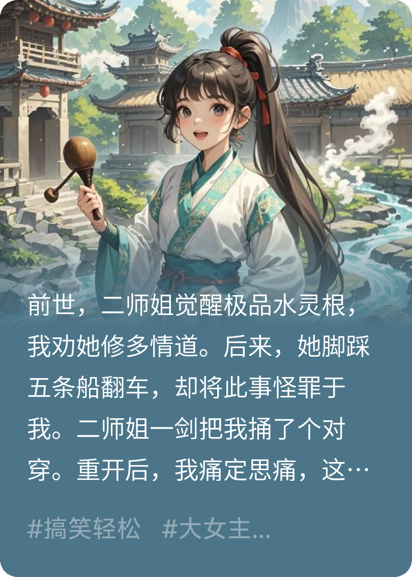 《我劝极品水灵根师姐修下水道》全文免费 