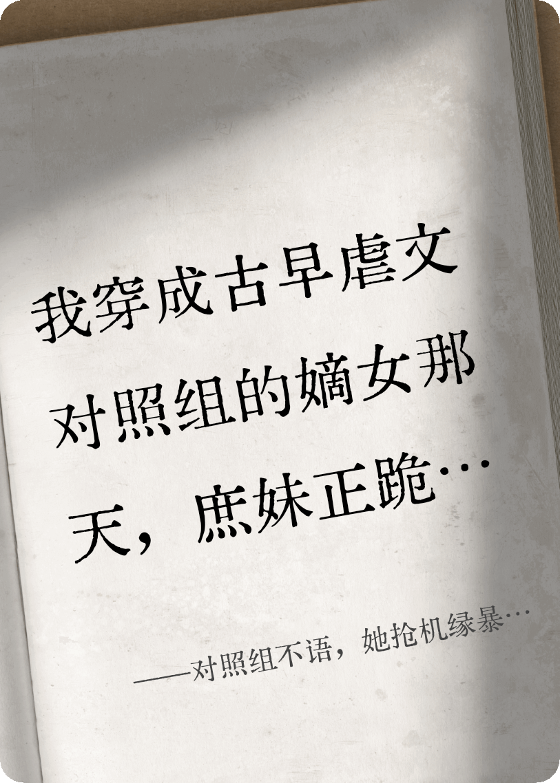 對(duì)照組不語，她搶機(jī)緣暴打系統(tǒng)