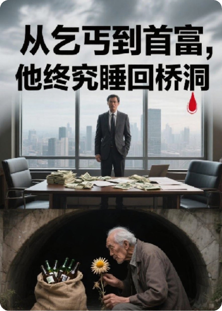 從窮小子到首富大佬終究睡回橋洞