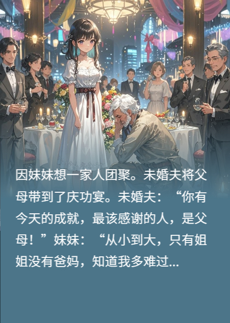 庆功宴，未婚夫要我感恩断亲父母抖音热书
