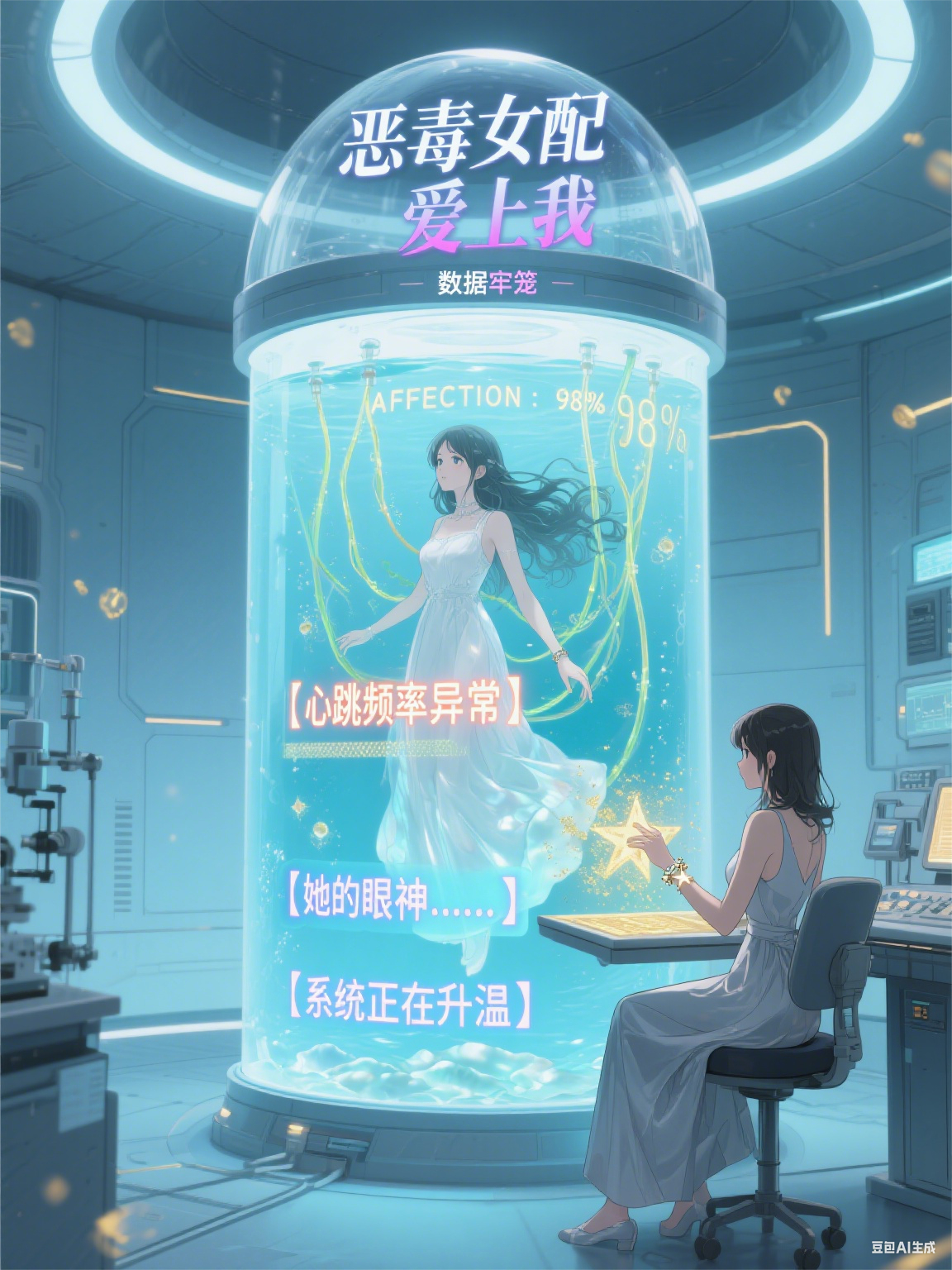穿書成女主，惡毒女配狠狠愛