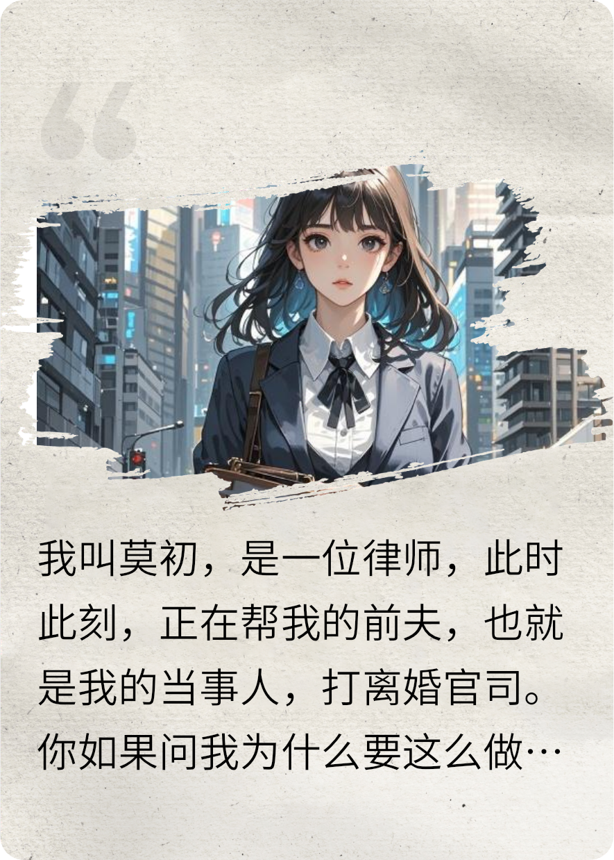離婚后，前夫要我?guī)退螂x婚官司