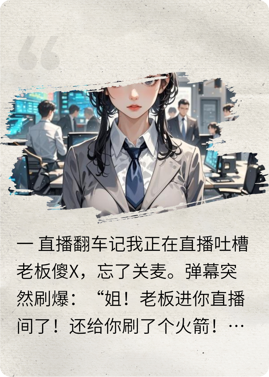 直播事故，帶薪罵老板