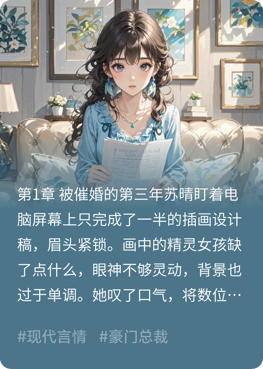 契約婚姻，冰山總裁真香了