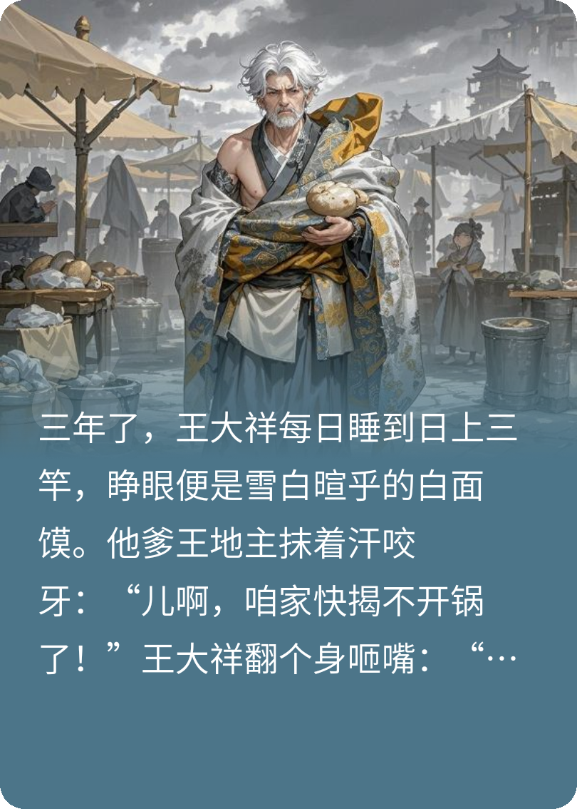 吃了三年白面饃，地主爹破產(chǎn)了