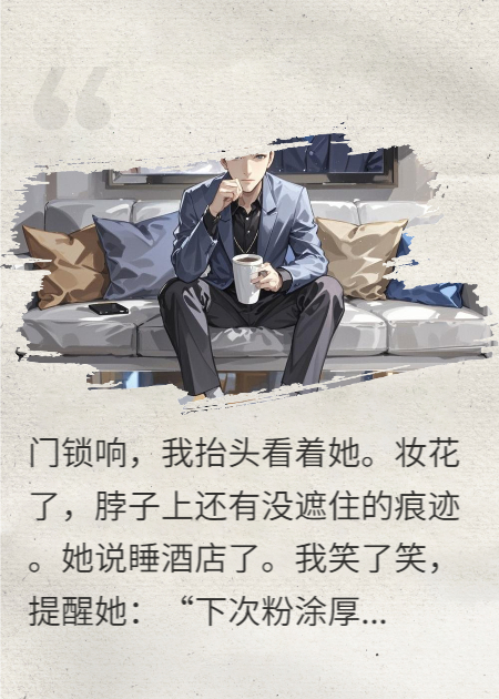 妻子說，昨晚只是一個人在酒店