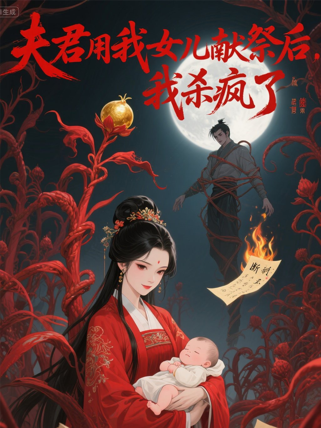 夫君用我女兒獻(xiàn)祭后，我殺瘋了