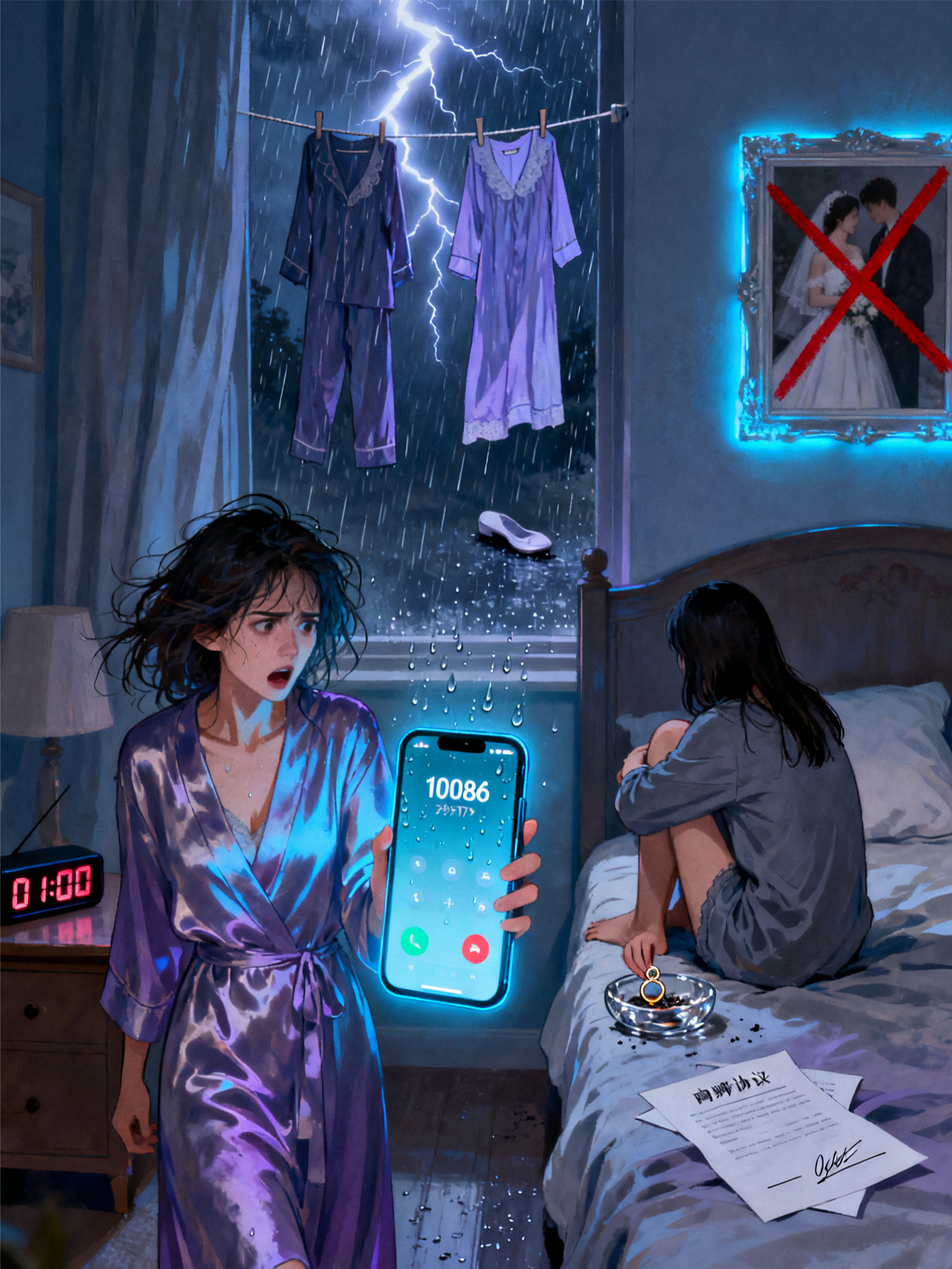 老婆凌晨1点接到10086电话后，我离婚了免费阅读