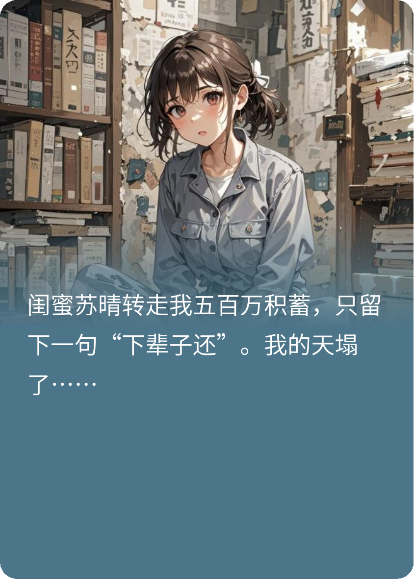 閨蜜說：欠你的500萬，下輩子還