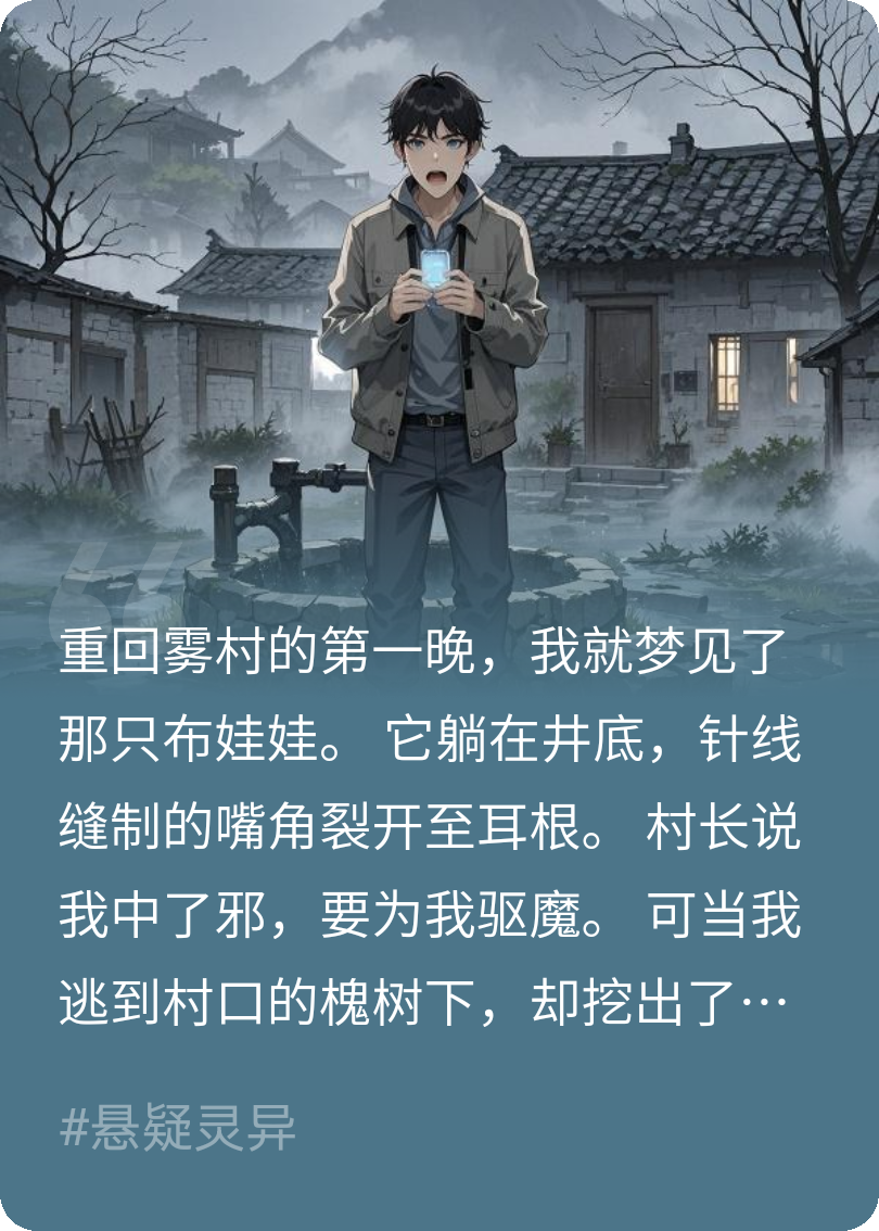 井底挖出我童年布偶，全村要我死