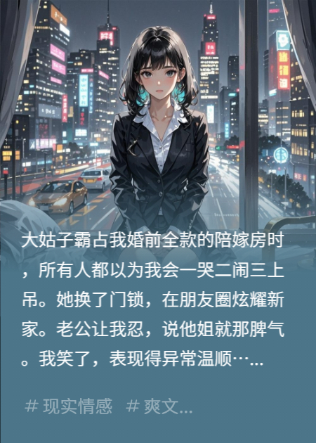賣(mài)掉陪嫁房后，全家跪求我復婚