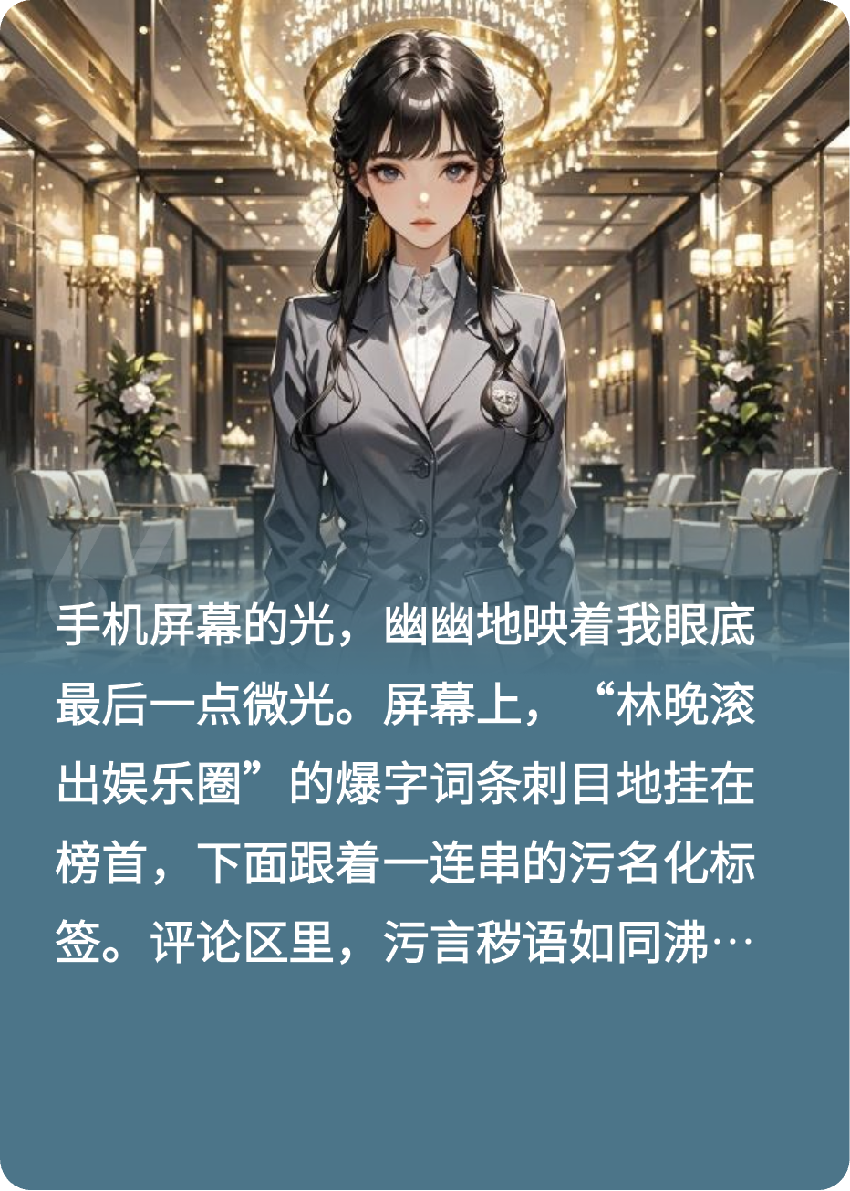 爆款小说被全网黑后，我选择回家继承财产阅读完美终章（苏蔓陈伯林晚）完结篇