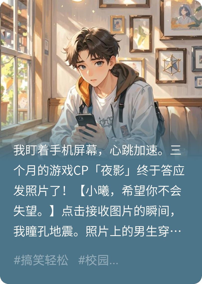 網(wǎng)戀發(fā)照片，竟然是我哥？